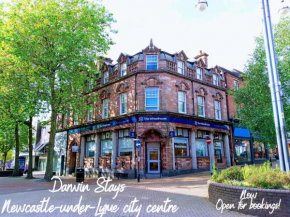 Darwin Stays - Service Accommodation in Newcastle under Lyme City Centre